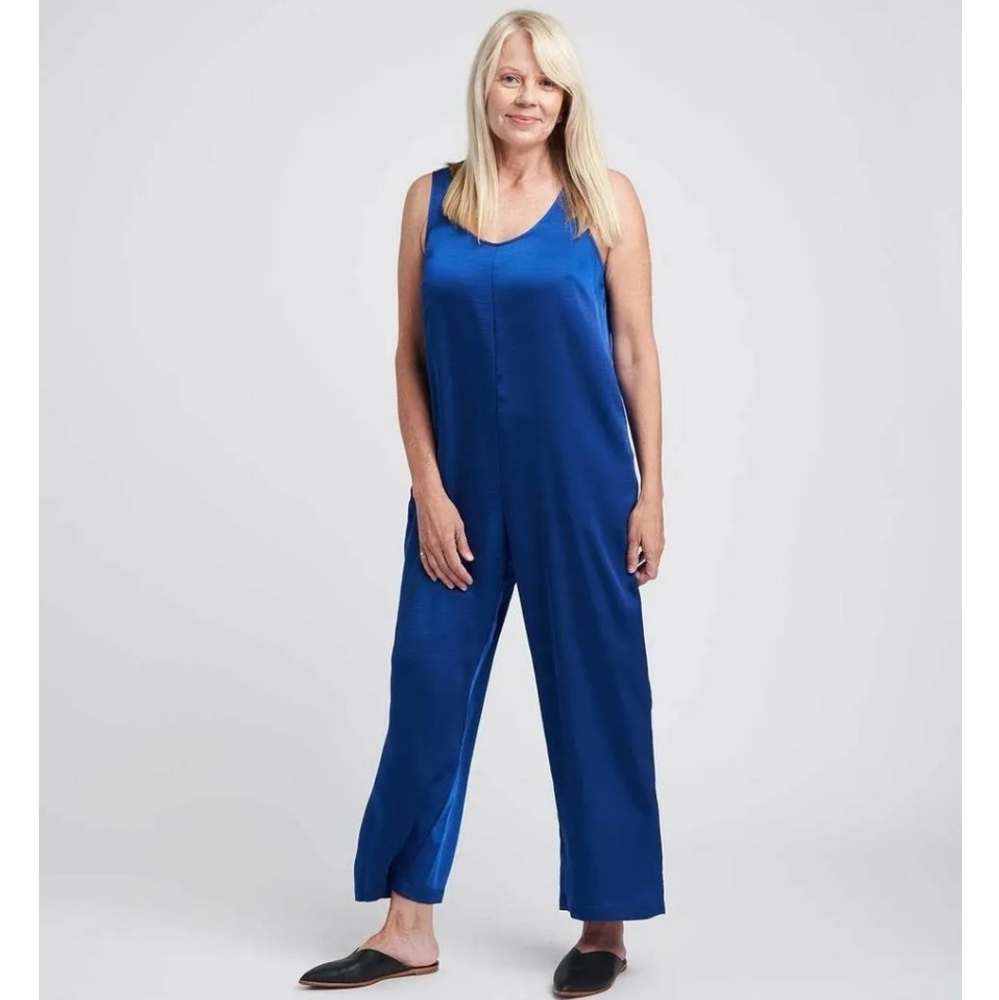 Satin Jump Suit - Picture 2 of 2